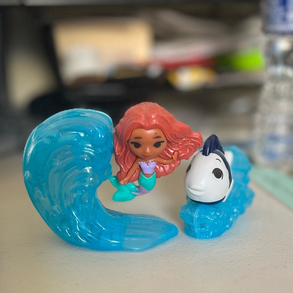 Little Mermaid Ariel & Flounder Toy